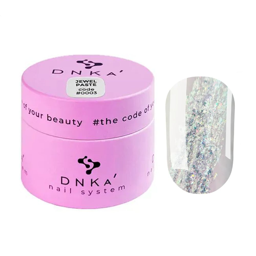 Гель-паста для дизайну нігтів DNKa' Jewel Paste 0003, 5 мл